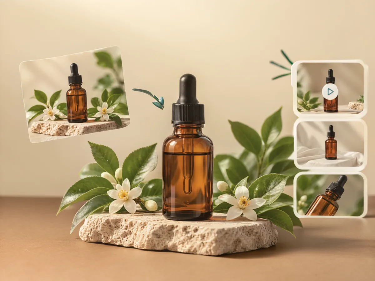 Contoh foto studio serum hasil TARABAS